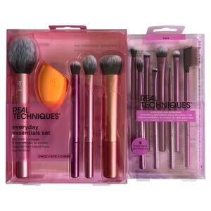 Lot 2 Real Techniques Everyday Essentials Makeup Brush Set